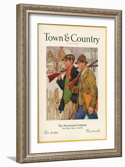 Town & Country, November 15th, 1923-null-Framed Art Print