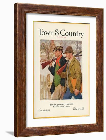 Town & Country, November 15th, 1923-null-Framed Art Print