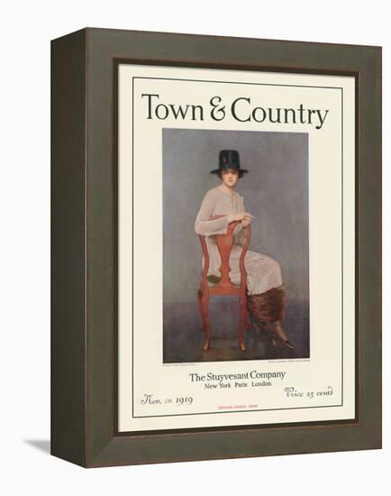 Town & Country, November 1st, 1919-null-Framed Stretched Canvas