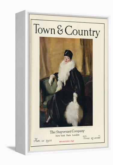 Town & Country, November 1st, 1921-null-Framed Stretched Canvas