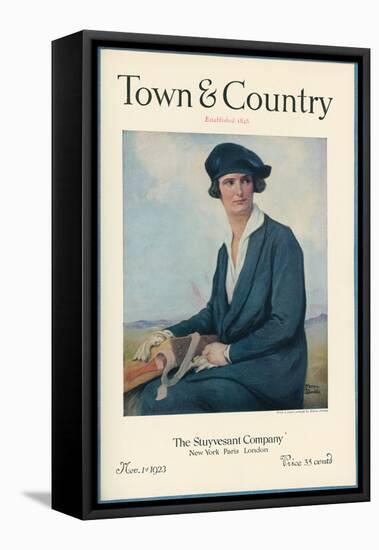 Town & Country, November 1st, 1923-null-Framed Stretched Canvas