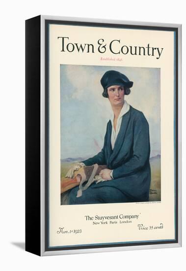 Town & Country, November 1st, 1923-null-Framed Stretched Canvas