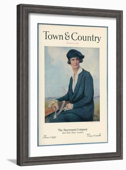 Town & Country, November 1st, 1923-null-Framed Art Print