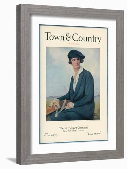 Town & Country, November 1st, 1923-null-Framed Art Print