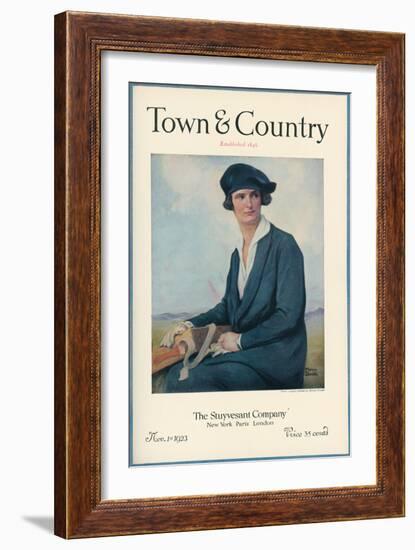 Town & Country, November 1st, 1923-null-Framed Art Print