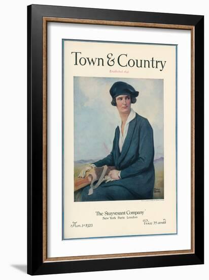 Town & Country, November 1st, 1923-null-Framed Art Print