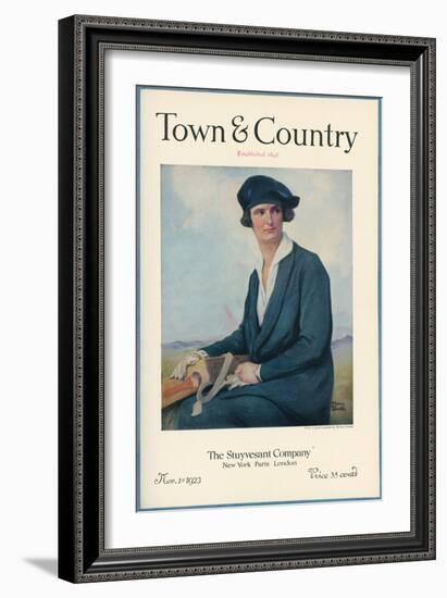 Town & Country, November 1st, 1923-null-Framed Art Print