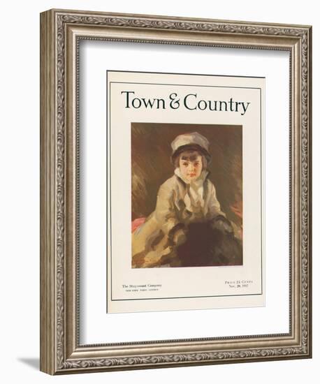 Town & Country, November 20th, 1917-null-Framed Art Print