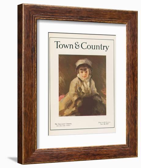 Town & Country, November 20th, 1917-null-Framed Art Print