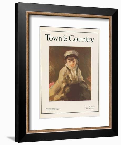 Town & Country, November 20th, 1917-null-Framed Art Print