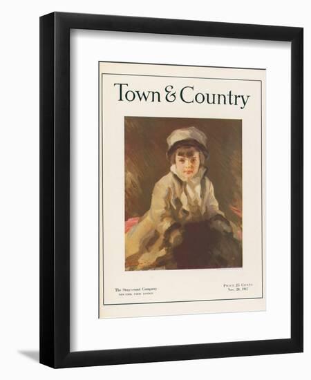 Town & Country, November 20th, 1917-null-Framed Art Print