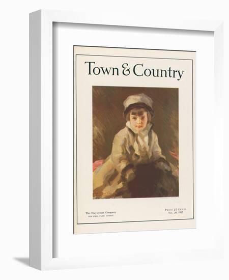 Town & Country, November 20th, 1917-null-Framed Art Print