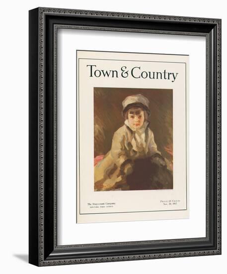 Town & Country, November 20th, 1917-null-Framed Art Print