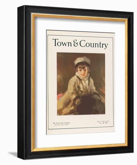 Town & Country, November 20th, 1917-null-Framed Art Print