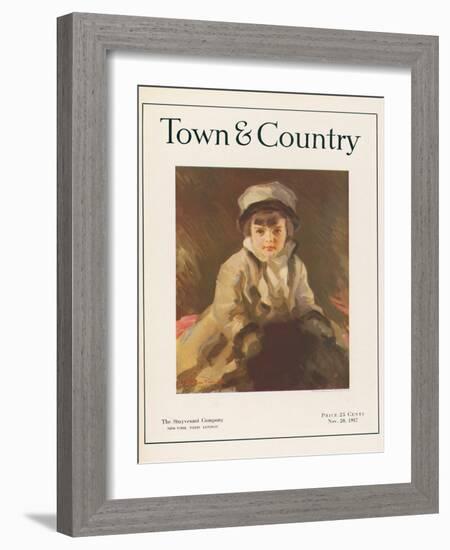 Town & Country, November 20th, 1917-null-Framed Art Print