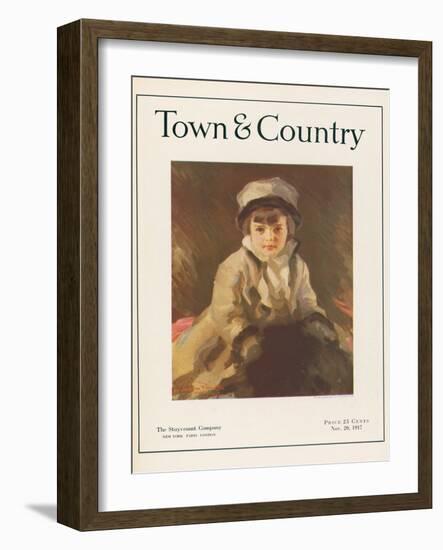 Town & Country, November 20th, 1917-null-Framed Art Print