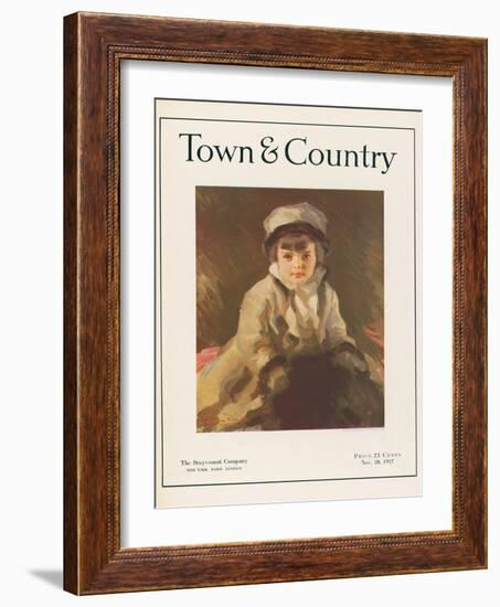 Town & Country, November 20th, 1917-null-Framed Art Print