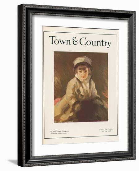 Town & Country, November 20th, 1917-null-Framed Art Print