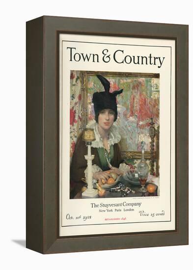 Town & Country, October 10th, 1921-null-Framed Stretched Canvas