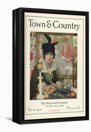 Town & Country, October 10th, 1921-null-Framed Stretched Canvas