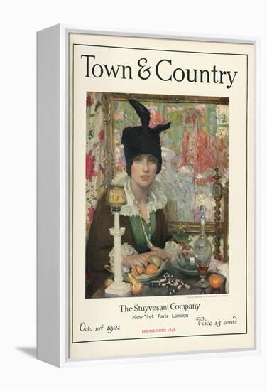 Town & Country, October 10th, 1921-null-Framed Stretched Canvas