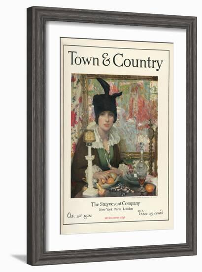 Town & Country, October 10th, 1921-null-Framed Art Print