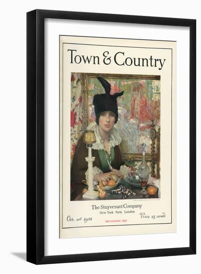 Town & Country, October 10th, 1921-null-Framed Art Print