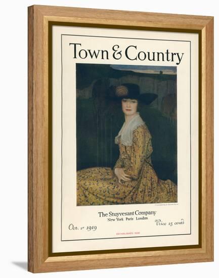 Town & Country, October 1st, 1919-null-Framed Stretched Canvas