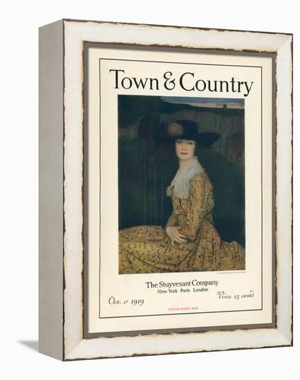 Town & Country, October 1st, 1919-null-Framed Stretched Canvas