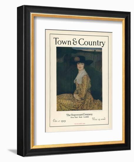 Town & Country, October 1st, 1919-null-Framed Art Print