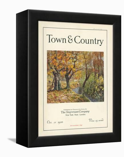 Town & Country, October 1st, 1920-null-Framed Stretched Canvas