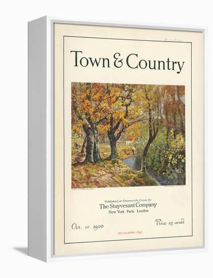 Town & Country, October 1st, 1920-null-Framed Stretched Canvas