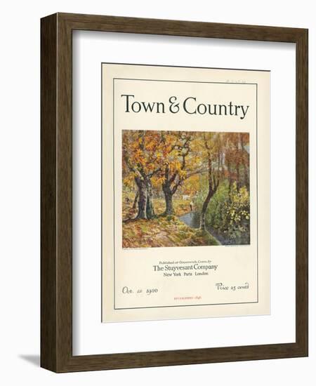 Town & Country, October 1st, 1920-null-Framed Art Print