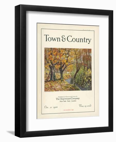 Town & Country, October 1st, 1920-null-Framed Art Print