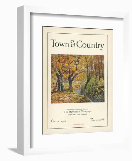 Town & Country, October 1st, 1920-null-Framed Art Print