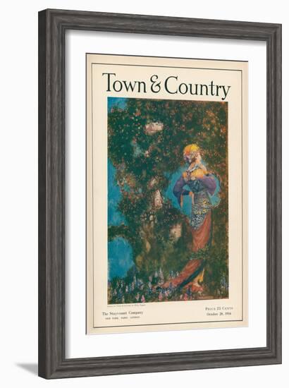 Town & Country, October 20th, 1916-null-Framed Art Print