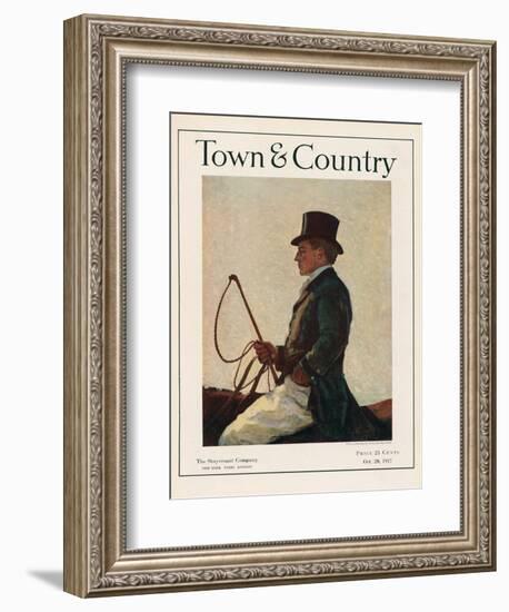 Town & Country, October 20th, 1917-null-Framed Art Print