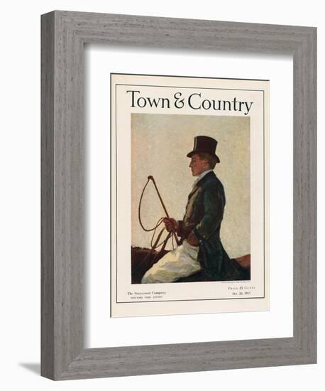 Town & Country, October 20th, 1917-null-Framed Art Print