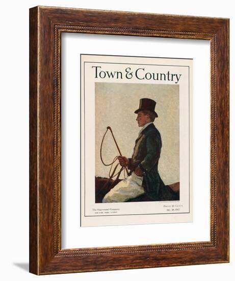 Town & Country, October 20th, 1917-null-Framed Art Print