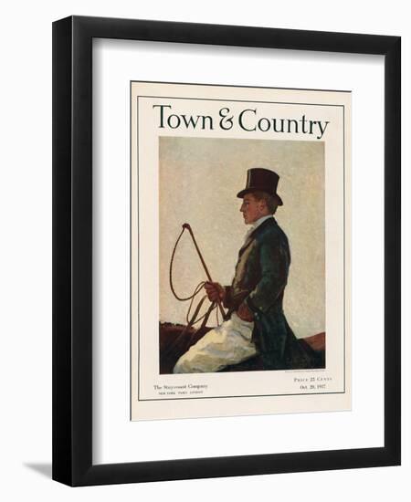 Town & Country, October 20th, 1917-null-Framed Art Print