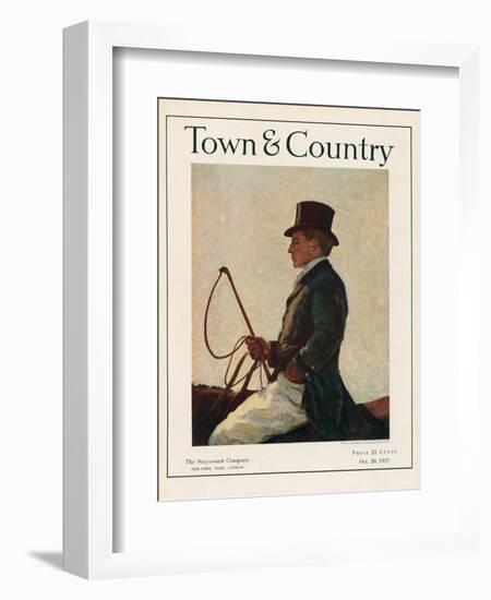 Town & Country, October 20th, 1917--Framed Art Print