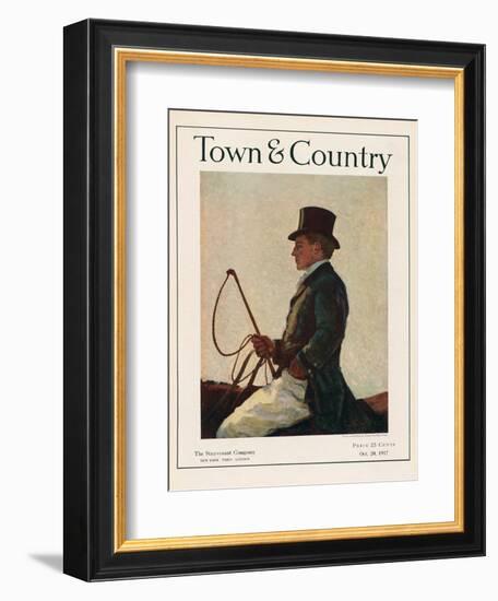 Town & Country, October 20th, 1917-null-Framed Art Print