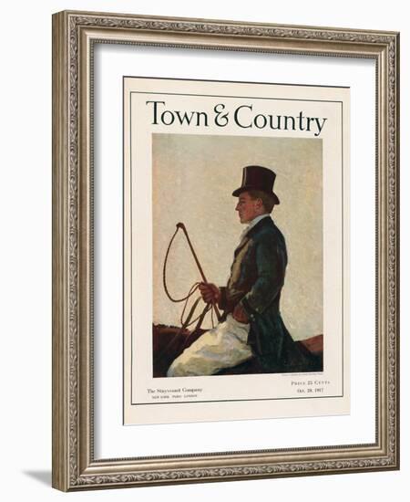 Town & Country, October 20th, 1917-null-Framed Art Print