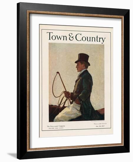 Town & Country, October 20th, 1917-null-Framed Art Print