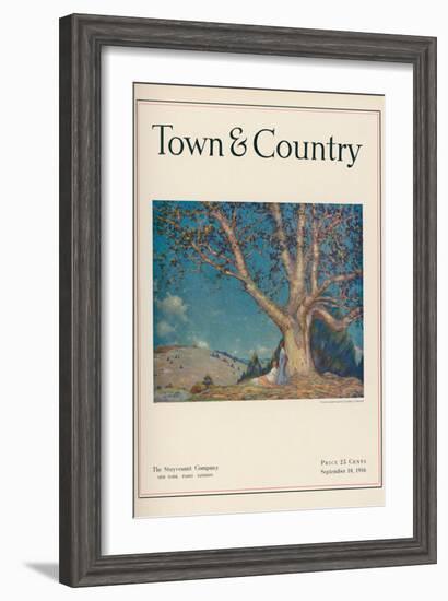 Town & Country, September 10th, 1916-null-Framed Art Print