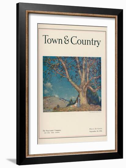 Town & Country, September 10th, 1916-null-Framed Art Print