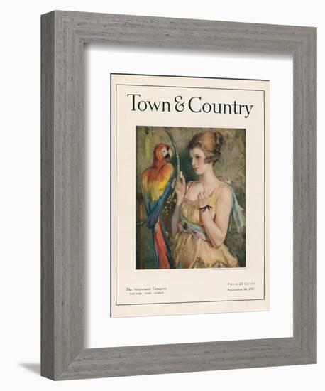 Town & Country, September 10th, 1917-null-Framed Art Print