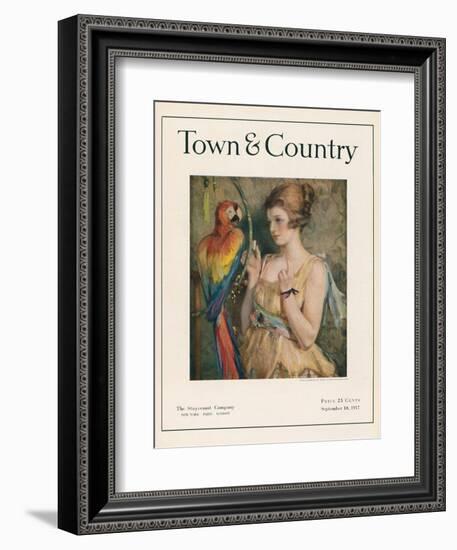 Town & Country, September 10th, 1917-null-Framed Art Print