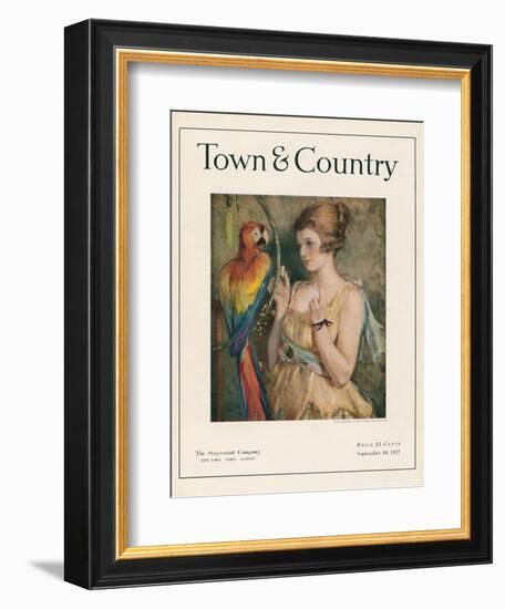 Town & Country, September 10th, 1917-null-Framed Art Print