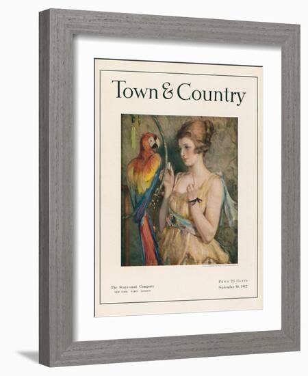 Town & Country, September 10th, 1917-null-Framed Art Print